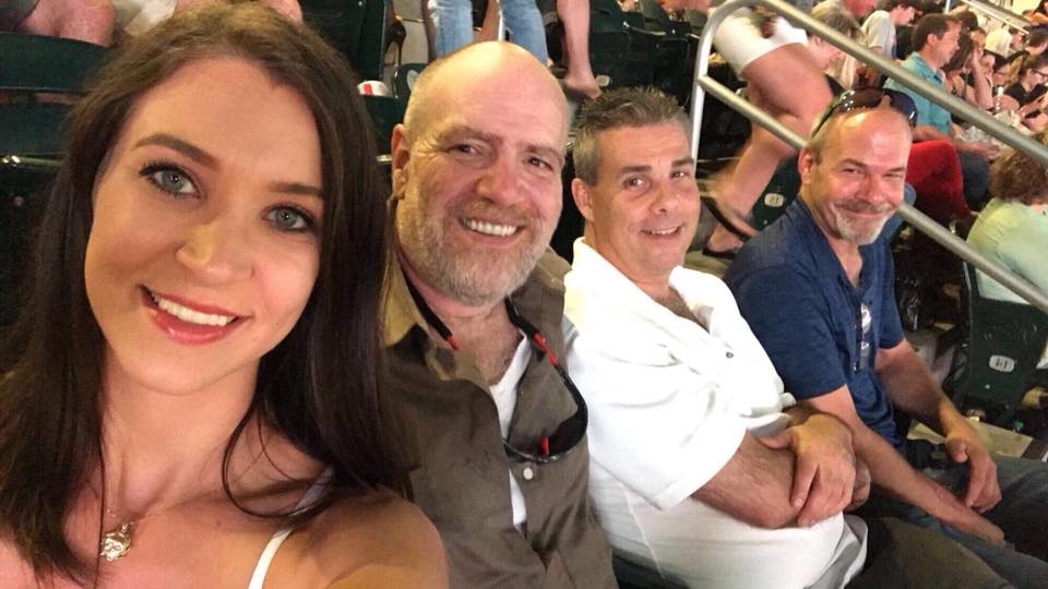 Journey / Def Leppard at SunTrust Park — first photo of the night, 4:17 PM