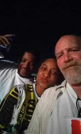 TLC — Jeffry with Ray and Serina, night selfie, Thu · Nov 28, 2019