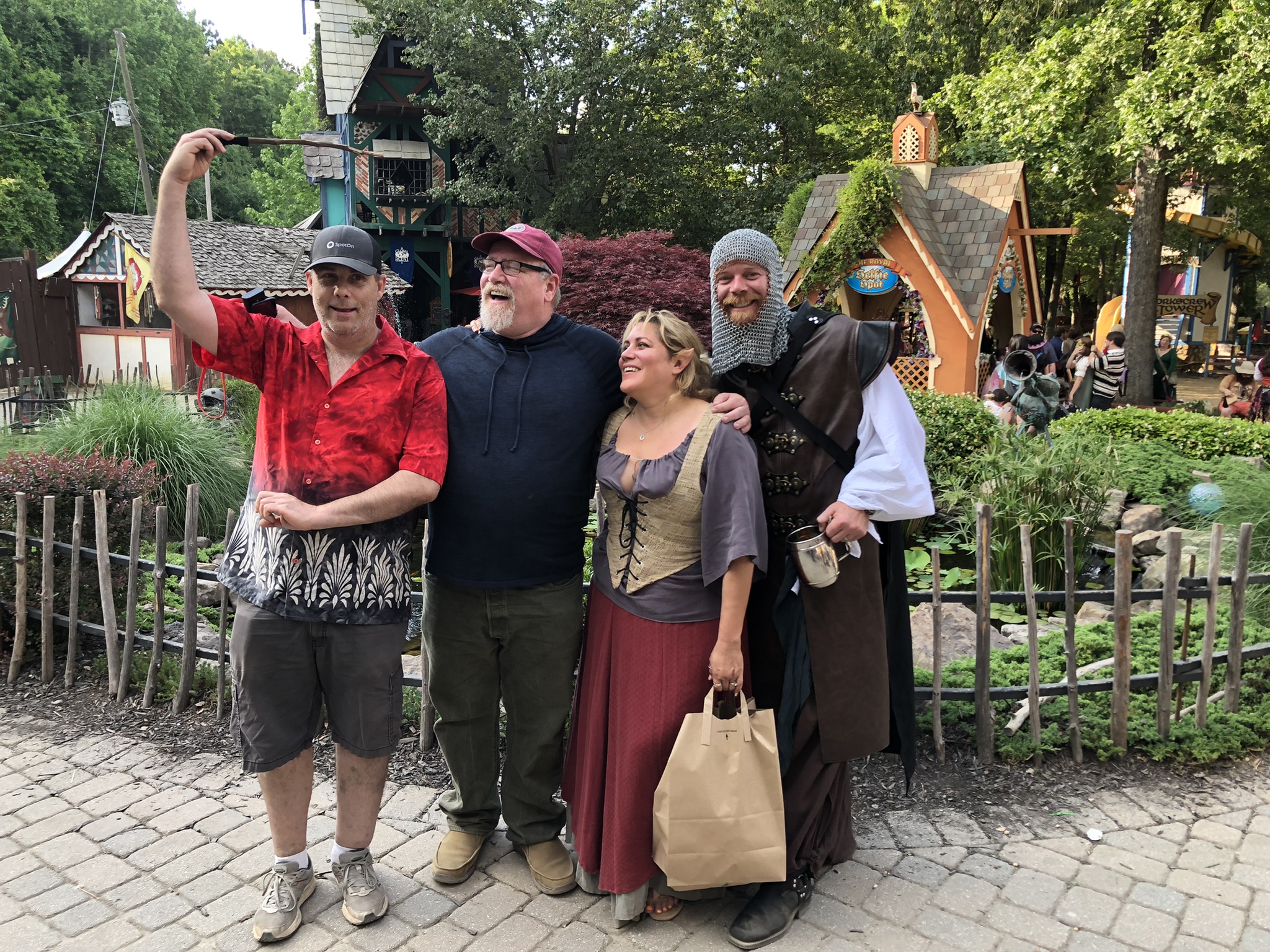 Georgia Renaissance Festival in Fairburn — first photo of the day, 6:31 PM