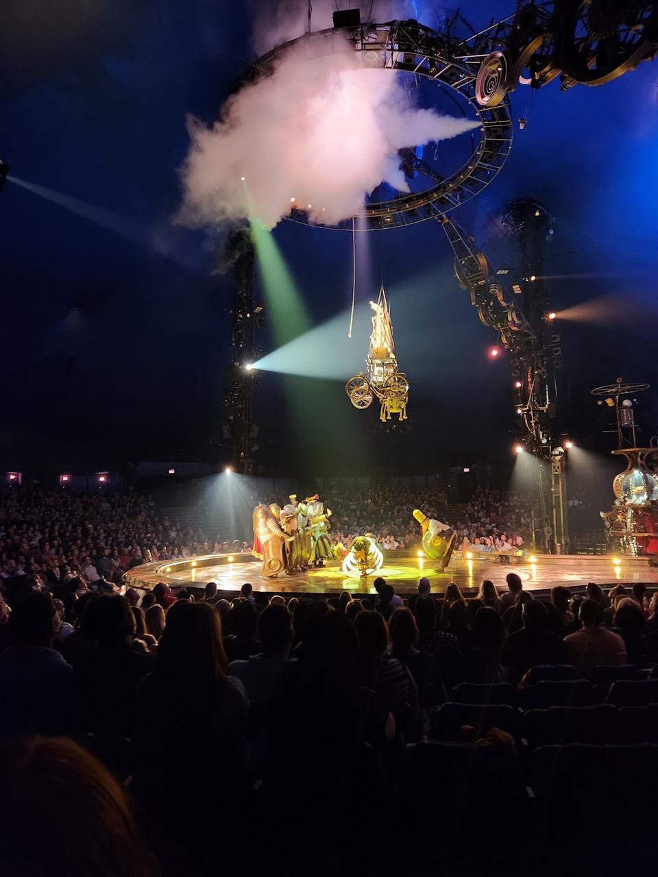 Cirque du Soleil Kurios at Atlantic Station, photo taken at 7:02 PM
