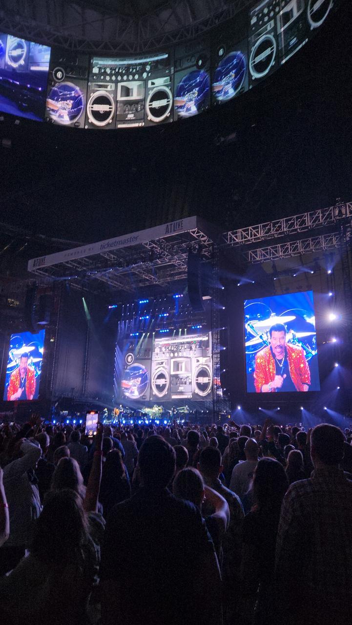 ATLive Friday at Mercedes-Benz Stadium, photo taken at 8:11 PM