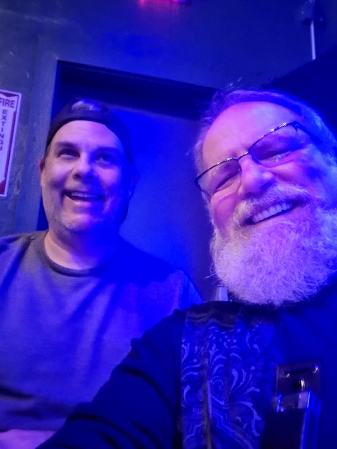 Bobcat Goldthwait at Atlanta Comedy Theater Underground — first photo of the night, 7:25 PM