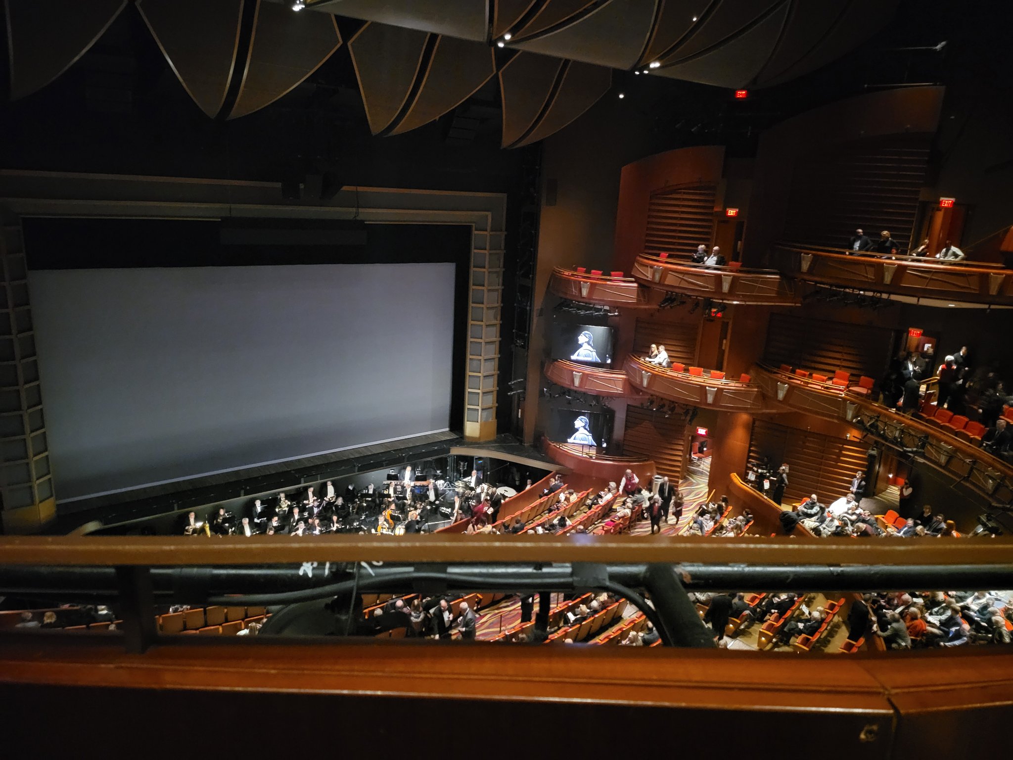La Bohème — the hall straight-on before the performance, Sat · Jan 20, 2024