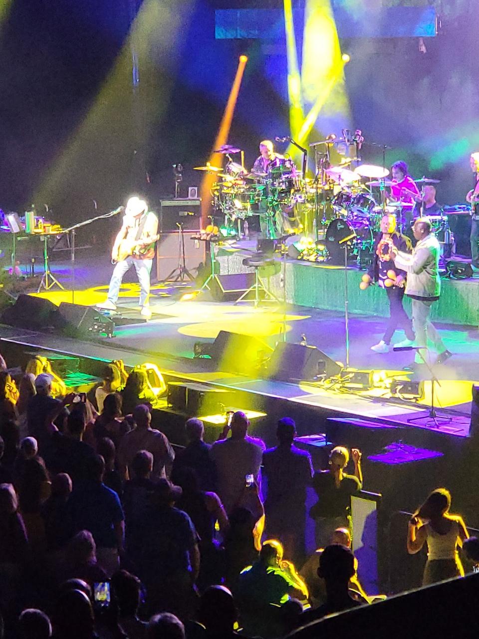Santana at Gas South Arena, photo taken at 8:24 PM