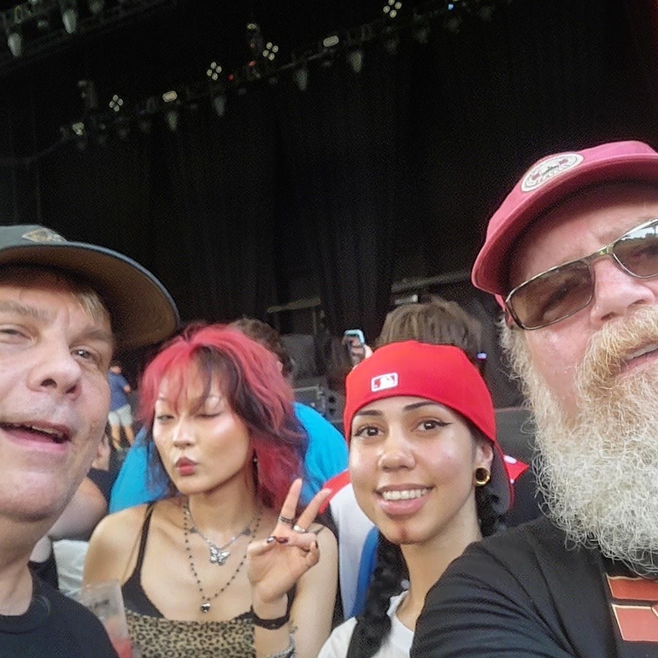 Limp Bizkit at Ameris Bank Amphitheatre — first photo of the night, 7:22 PM