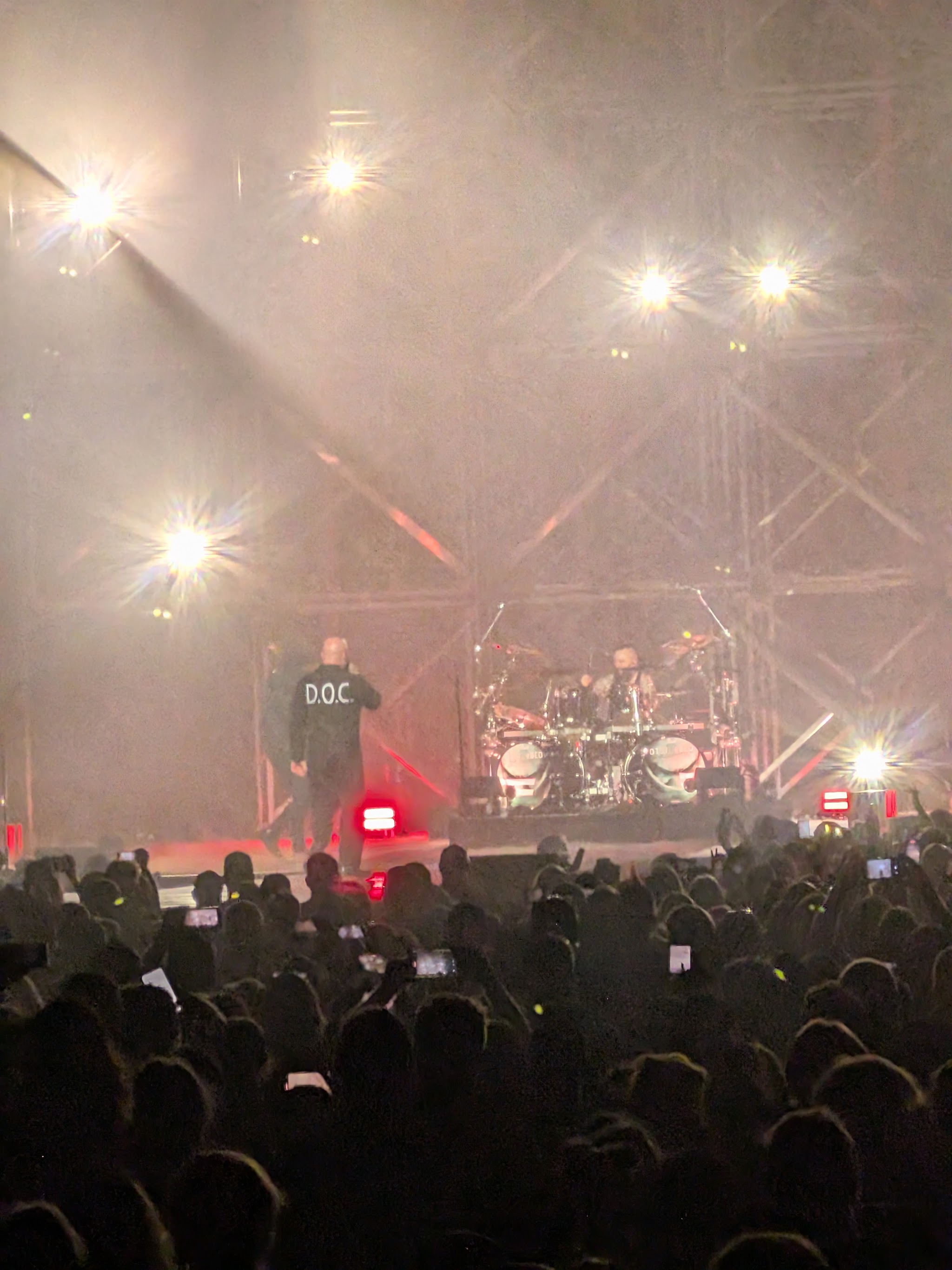 Disturbed at Gas South Arena, photo taken at 8:42 PM