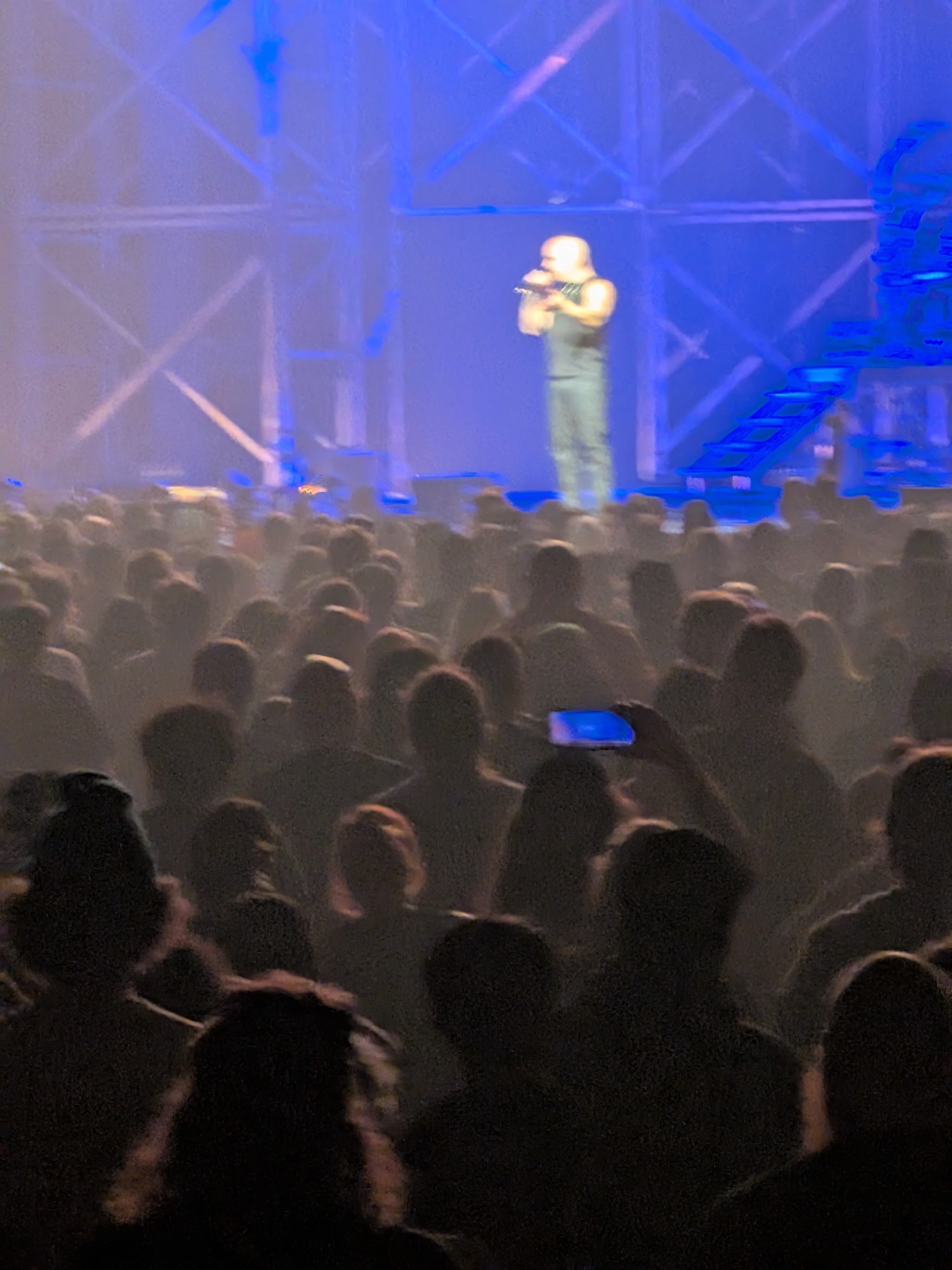 Disturbed at Gas South Arena, photo taken at 10:30 PM