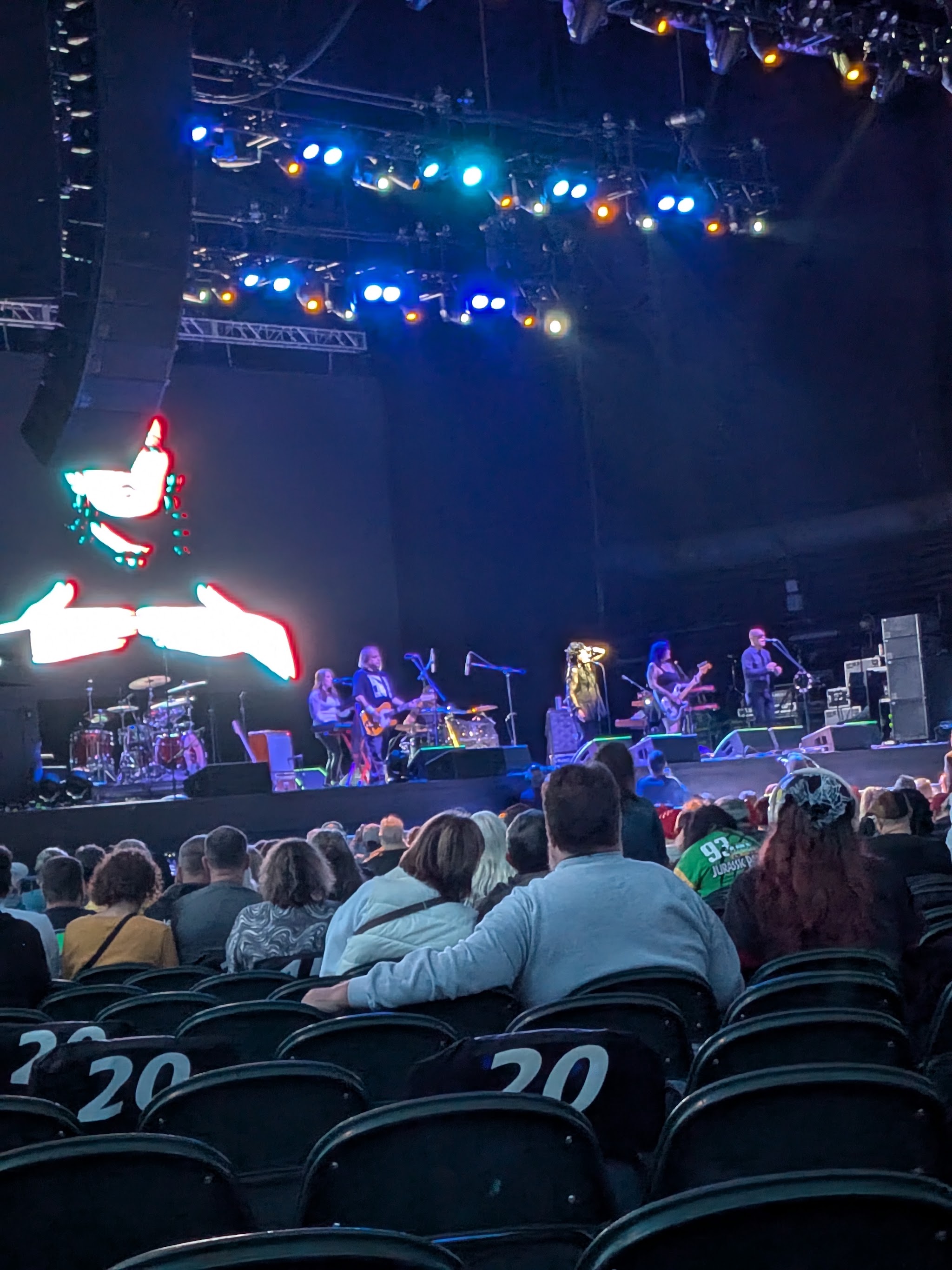 They Might Be Giants at The Eastern — first photo of the night, 7:06 PM