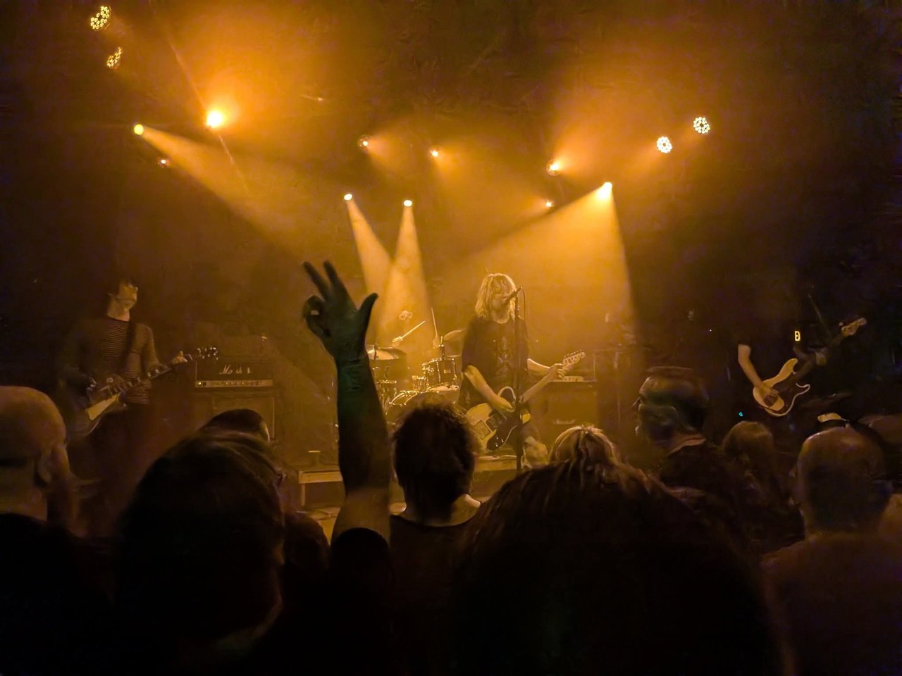 Soul Asylum at Terminal West — first photo of the night, a received copy stamped Mon · Oct 27